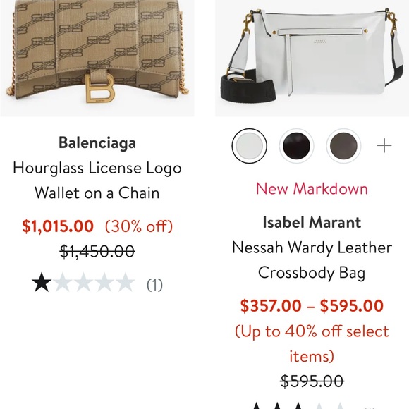 Isabel Marant Nessah leather crossbody bag - Picture 9 of 11